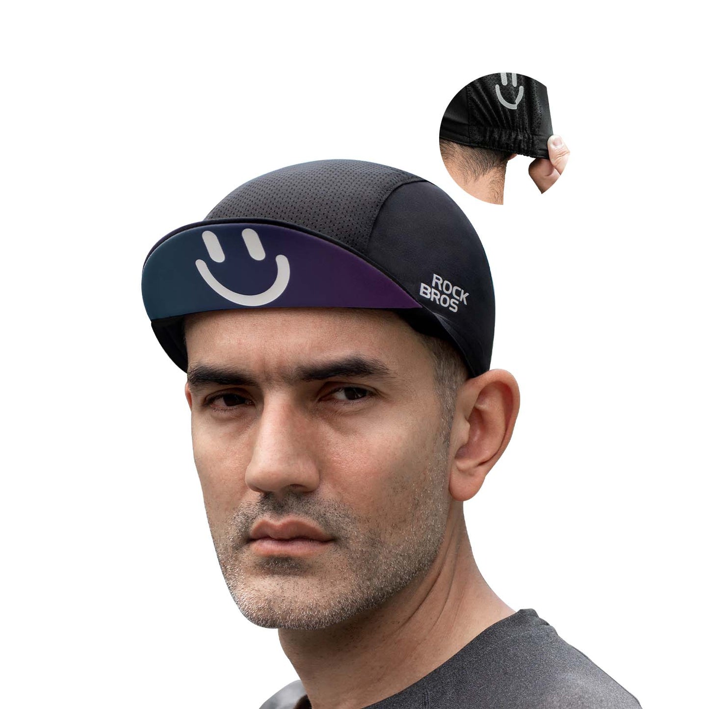 Boné de ciclismo de verão, antitranspirante, leve, unissex, ROCKBROS