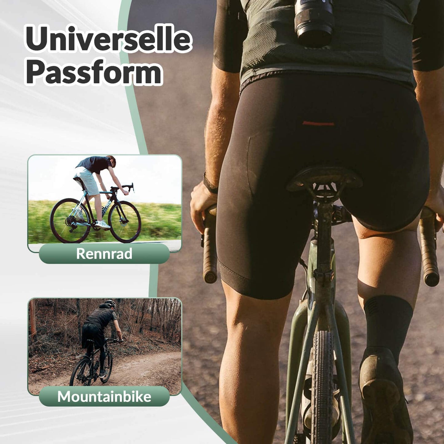 Selim de bicicleta ergonômico, assento de bicicleta respirável, 14,5 * 25 cm, ROCKBROS