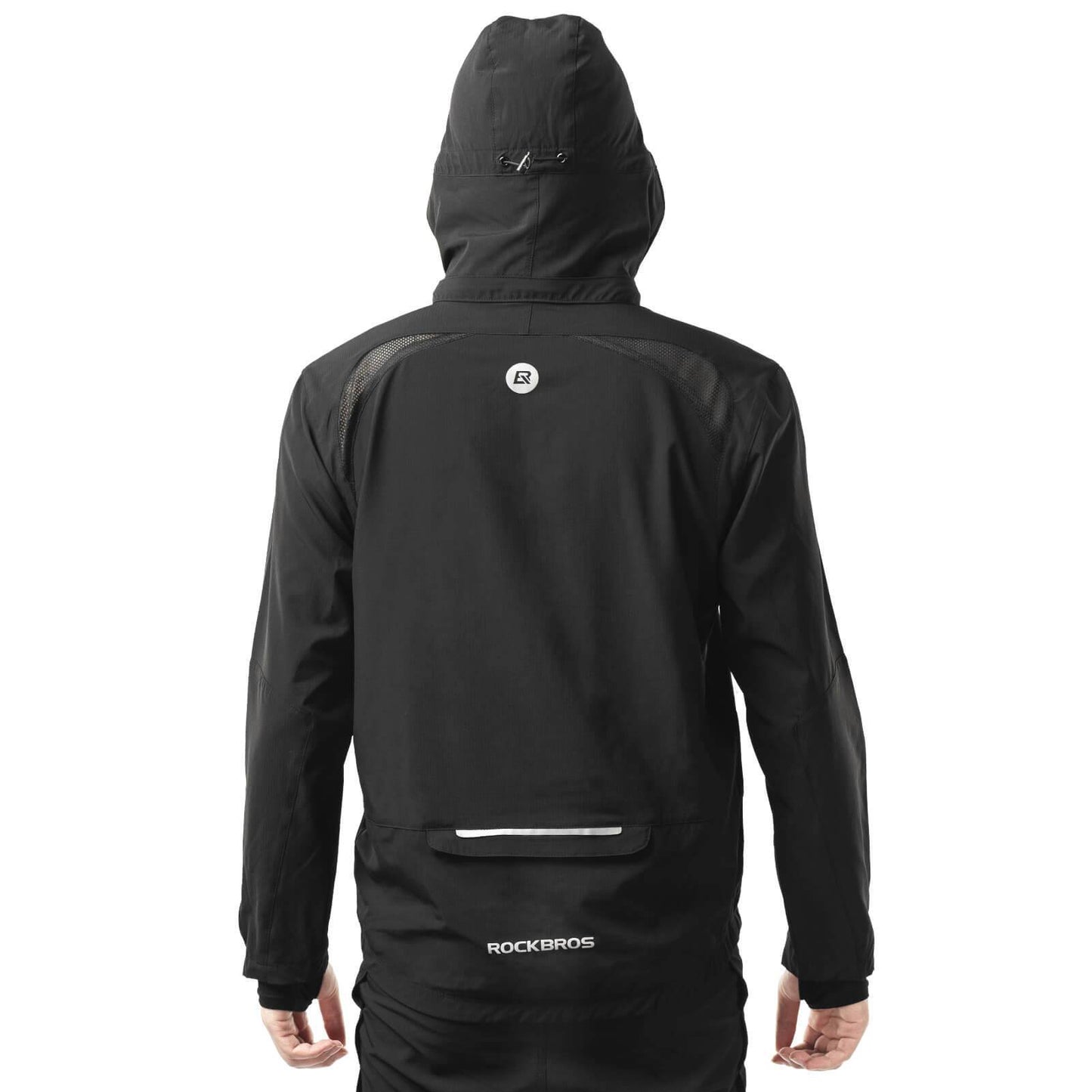 Conjunto de Ciclismo Masculino Softshell Respirável com Jaqueta e Calça ROCKBROS