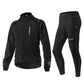 Conjunto de Ciclismo Masculino Softshell Respirável com Jaqueta e Calça ROCKBROS