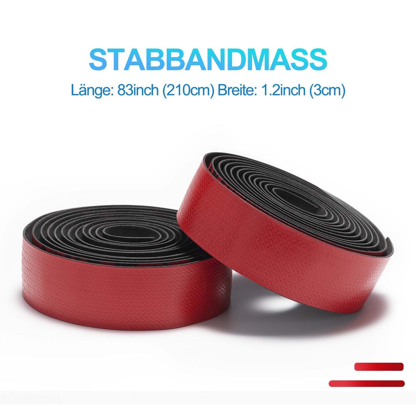 Fita antiderrapante para guidão de bicicleta, compatível com mountain bikes e bicicletas de estrada, 2 rolos, ROCKBROS