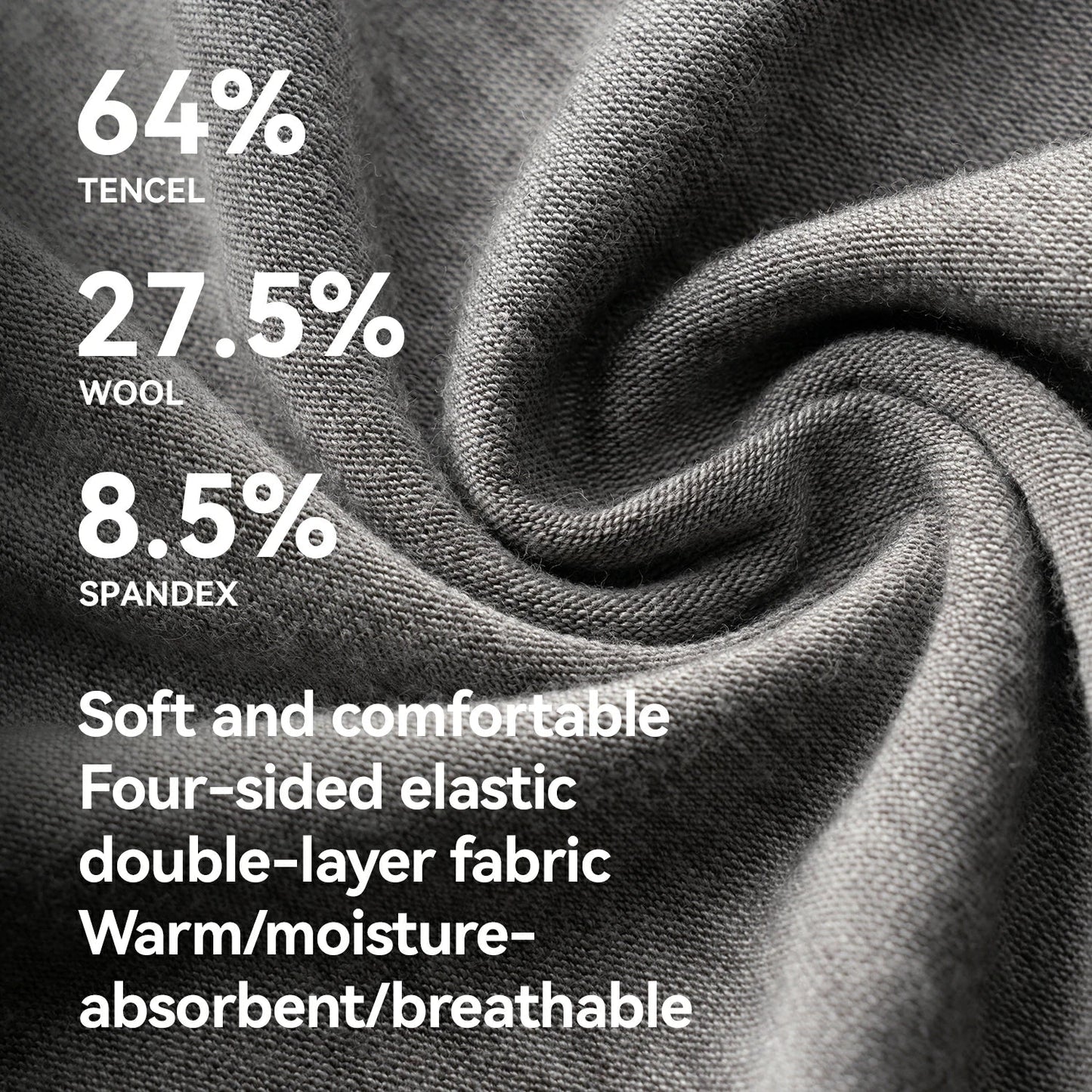 Gorro térmico de lã para inverno ROCKBROS