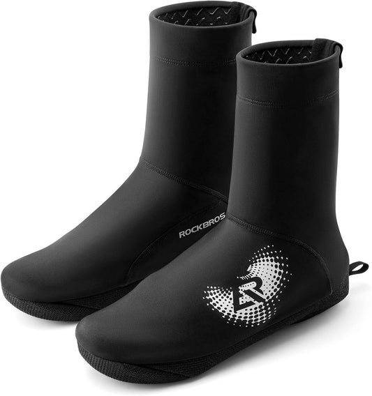 ROCKBROS capas de sapatos de bicicleta LF1274 capas de sapatos quentes, repelentes de água, adequadas para -5 a 10 graus para bicicleta de estrada MTB