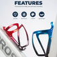Suporte para garrafa de bicicleta ROCKBROS feito de alumínio suporte para garrafa de bebida para bicicleta MTB