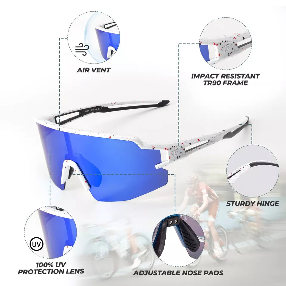 Óculos de sol polarizados/fotocromáticos ROCKBROS para ciclismo bicicleta UV400 UNISEX