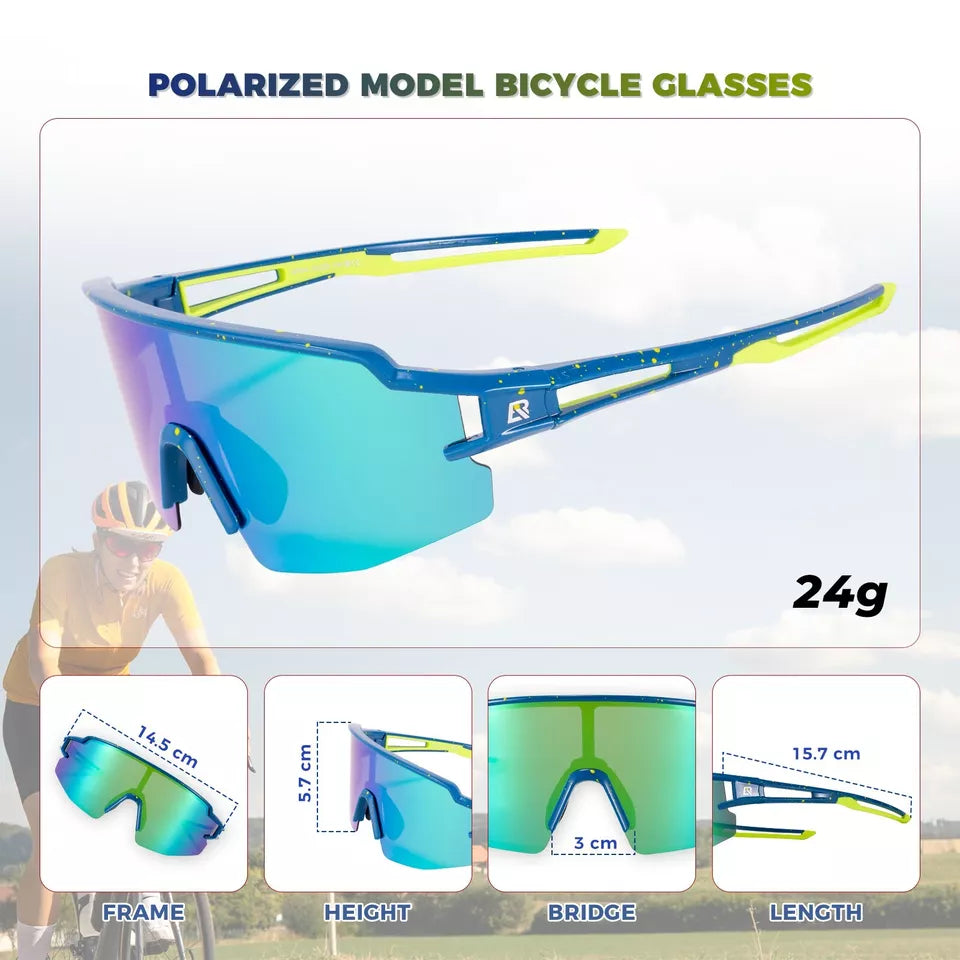 Óculos de sol polarizados/fotocromáticos ROCKBROS para ciclismo bicicleta UV400 UNISEX