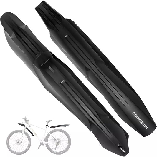 ROCKBROS conjunto de guarda-lamas de bicicleta de 24-29 polegadas paralama de liberação rápida MTB