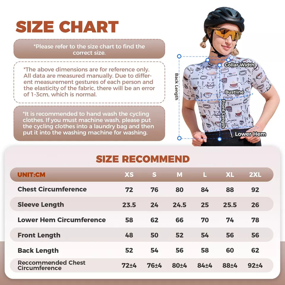 Camisa de ciclismo feminina ROCKBROS TVI de manga curta respirável com 3 bolsos