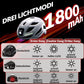 Capacete de bicicleta ROCKBROS capacete de bicicleta com luz de advertência de segurança capacete protetor 57-61 cm