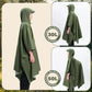 Qunature Outdoors Multifuncional Poncho de Chuva Bicicleta Capa de Chuva Poncho de Chuva
