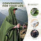 Qunature Outdoors Multifuncional Poncho de Chuva Bicicleta Capa de Chuva Poncho de Chuva