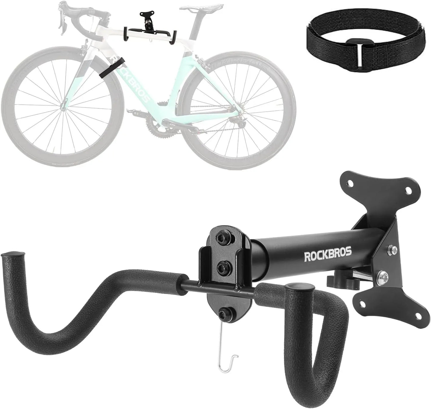 Suporte de montagem de bicicleta ROCKBROS suporte de parede para montagem em parede até 15kg