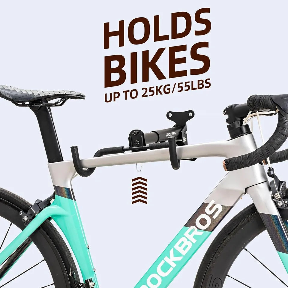 Suporte de montagem de bicicleta ROCKBROS suporte de parede para montagem em parede até 15kg