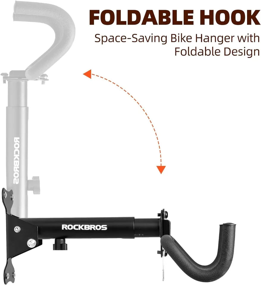 Suporte de montagem de bicicleta ROCKBROS suporte de parede para montagem em parede até 15kg