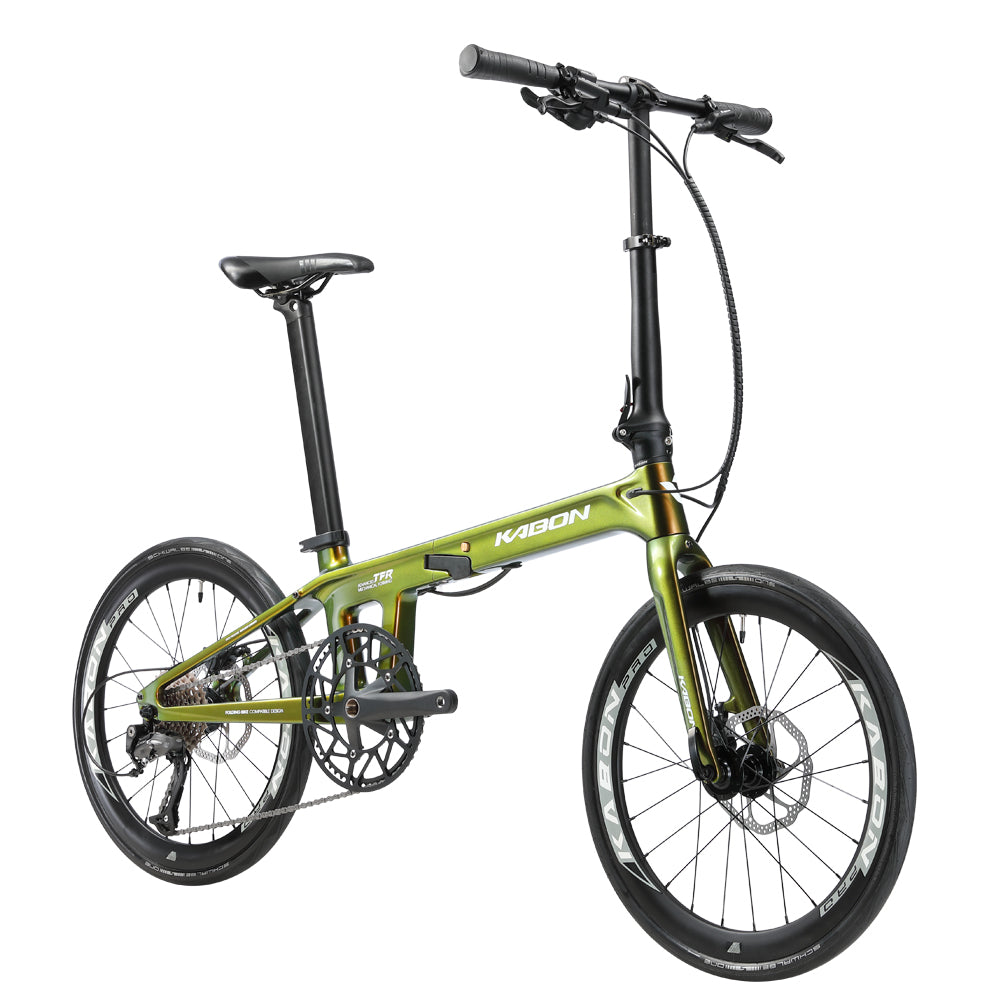 KABON City Bicicleta dobrável Carbono Shimano Altus 9 velocidades 20 polegadas