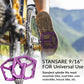 ROCKBROS Pedais de Bicicleta de Estrada Pedais de Plataforma de Alumínio Ultra Leve Anti-Derrapante 9/16 Polegadas
