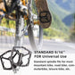ROCKBROS Pedais de Bicicleta de Estrada Pedais de Plataforma de Alumínio Ultra Leve Anti-Derrapante 9/16 Polegadas