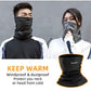 ROCKBROS Cachecol Multifuncional Meio Balaclava Pescoço Aquecido à prova de Inverno quente à prova de Inverno Cobertura