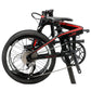 KABON City Bicicleta dobrável Carbono Shimano Altus 9 velocidades 20 polegadas