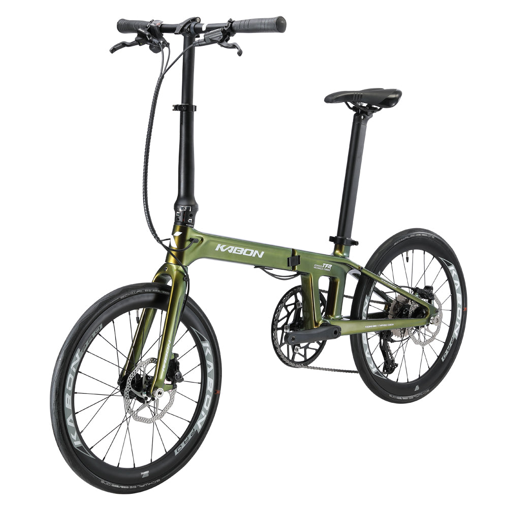 KABON City Bicicleta dobrável Carbono Shimano Altus 9 velocidades 20 polegadas