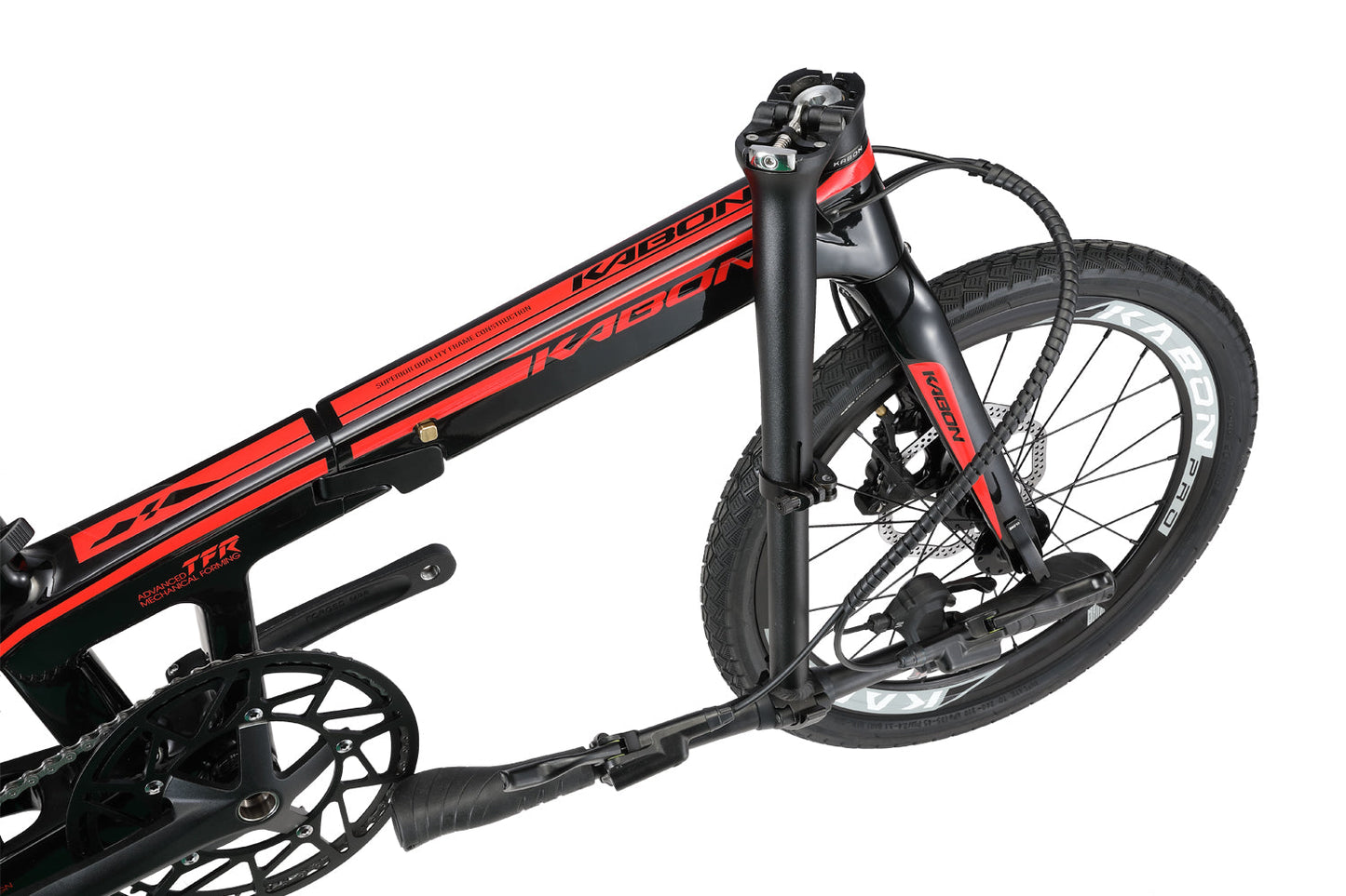 KABON City Bicicleta dobrável Carbono Shimano Altus 9 velocidades 20 polegadas