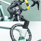 ROCKBROS fechadura de cabo de bicicleta combinação de fechadura de corrente