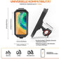 Suporte ROCKBROS suporte para celular bicicleta motocicleta universal 360° à prova d'água