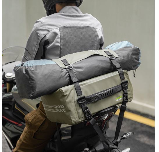 Saco de mota ROCKBROS mala de viagem 100% impermeável 30L