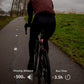 ROCKBROS Luz traseira de bicicleta IPX5 StVZO certificada 20 lux