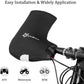 ROCKBROS D16-B luvas de guidão inverno térmico à prova de vento punhos de guidão para bicicleta forrado repelente de água