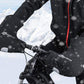 ROCKBROS D16-B luvas de guidão inverno térmico à prova de vento punhos de guidão para bicicleta forrado repelente de água