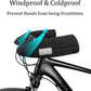 ROCKBROS D16-B luvas de guidão inverno térmico à prova de vento punhos de guidão para bicicleta forrado repelente de água
