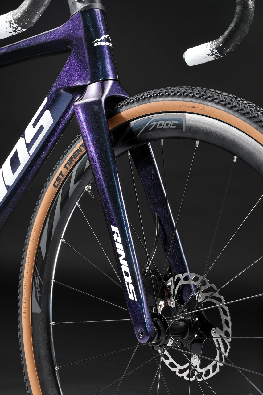 Bicicleta de cascalho de carbono RINOS Sandman3.0 Shimano R7000