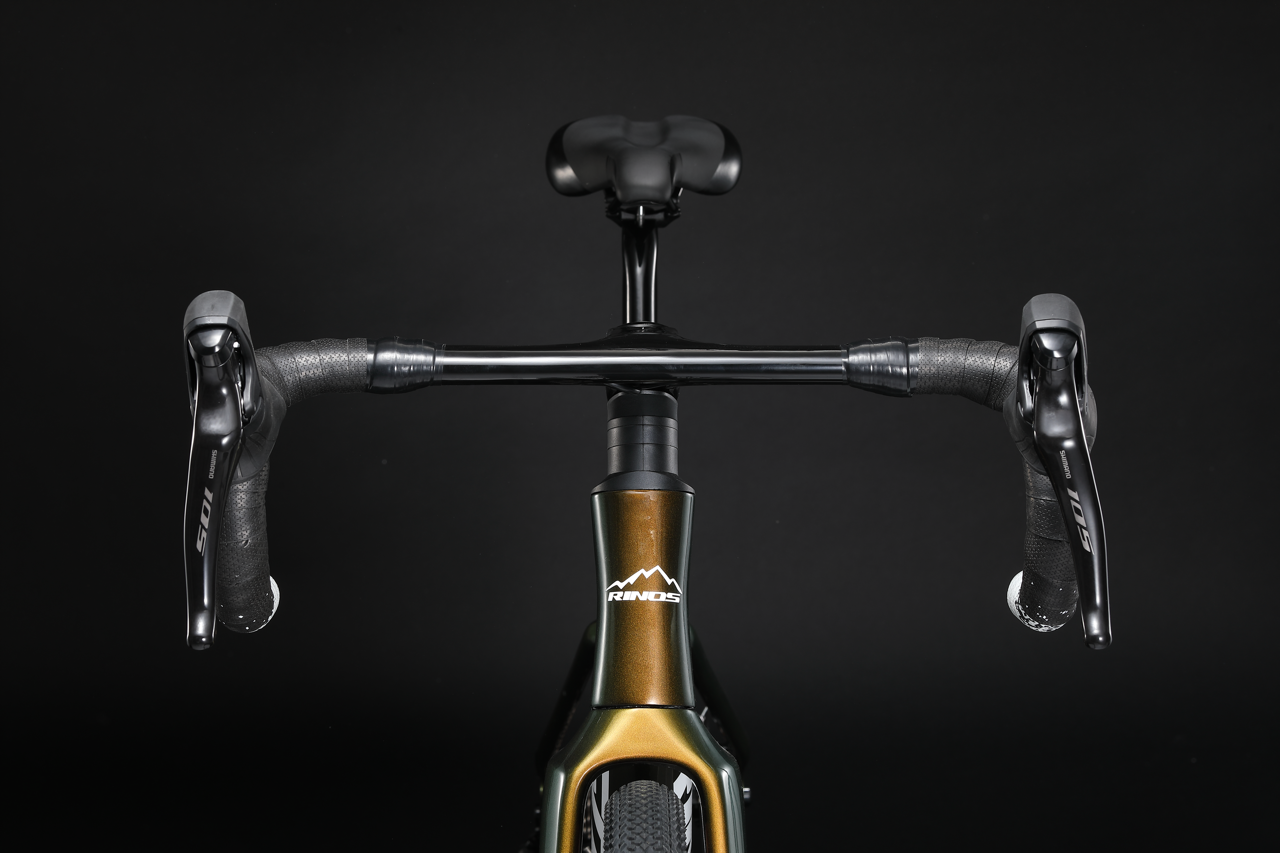 Bicicleta de cascalho de carbono RINOS Sandman3.0 Shimano R7000
