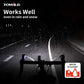 TOWILD CL1200 Garmin/GoPro Mount compatível 1200 4000mAh bateria à prova d'água luz de bicicleta para passageiros