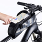 ROCKBROS Bolsa de quadro de bicicleta 021-1 à prova d'água para celular 5,8/6,0 polegadas