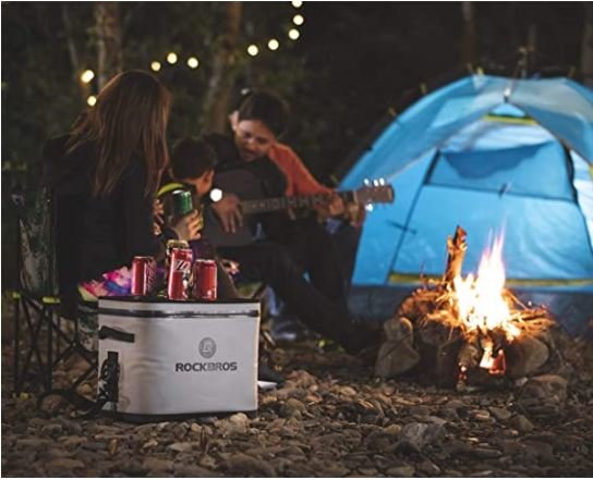 ROCKBROS Bolsa térmica BX-003 caixa térmica à prova d'água 17L isolada