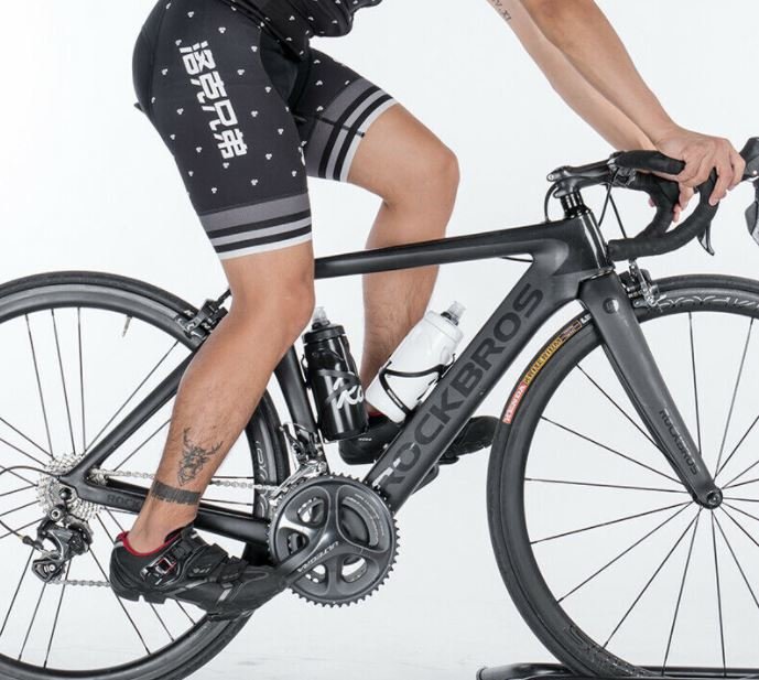 ROCKBROS Gaiola para garrafa de bicicleta água de liga de alumínio 4 cores