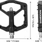ROCKBROS Pedais de bicicleta 9/16 polegadas 3 rolamentos selados
