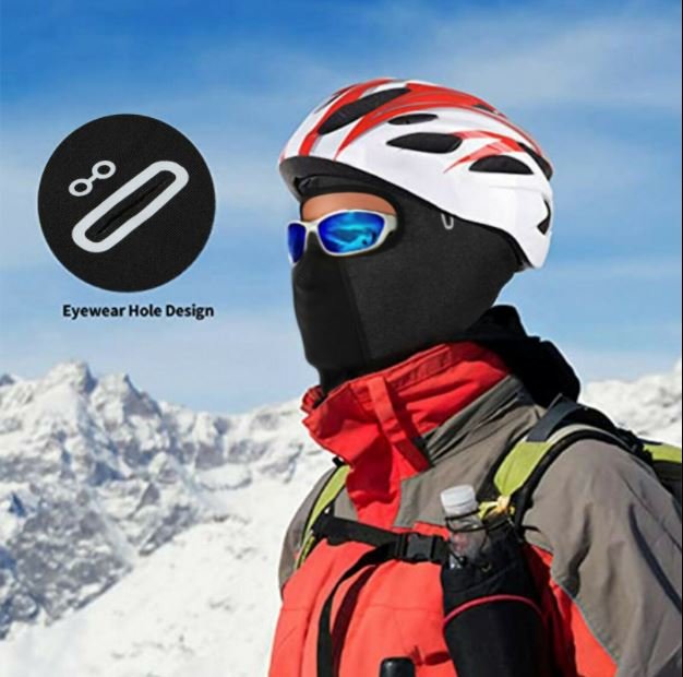 ROCKBROS LF8010 balaclava máscara de ciclismo de inverno 2 tipos