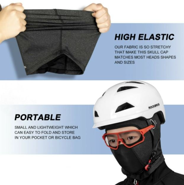 ROCKBROS LF8010 balaclava máscara de ciclismo de inverno 2 tipos