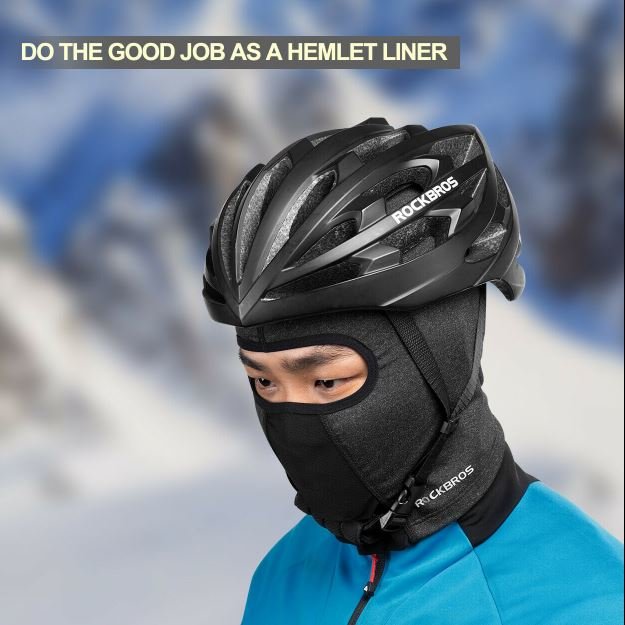 ROCKBROS LF8010 balaclava máscara de ciclismo de inverno 2 tipos