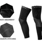 ROCKBROS Mangas de joelho de ciclismo LKPJ003 de inverno S-3XL (1 par)