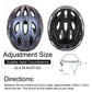 ROCKBROS Capacete de bicicleta de estrada TT-16-C com óculos