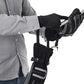 ROCKBROS Luvas de esqui 2 em 1 luvas quentes à prova de vento para esportes ao ar livre