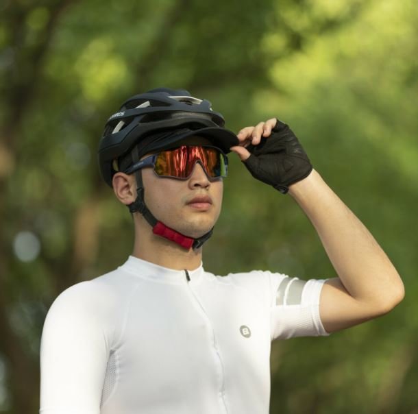ROCKBROS Chapéu de verão sob o capacete boné de seda gelo esportes ao ar livre