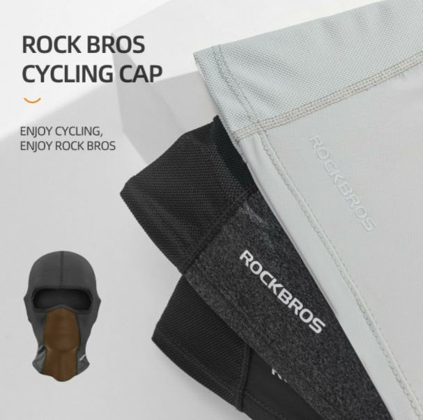 ROCKBROS balaclava respirável motocicleta bandana upf50+ verão gelo seda 3 cores