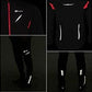 ROCKBROS Conjunto de calça e jaqueta de roupas de ciclismo de inverno