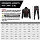 ROCKBROS Conjunto de calça e jaqueta de roupas de ciclismo de inverno