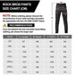 ROCKBROS Calças de ciclismo YPK009-1 S-4XL Calças compridas de lazer